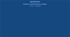 Desktop Screenshot of agridistribution.com